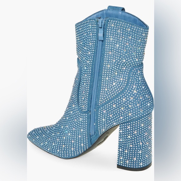 TOP GUY SHOES Alias Rhinestone Western Boot - Picture 5 of 16